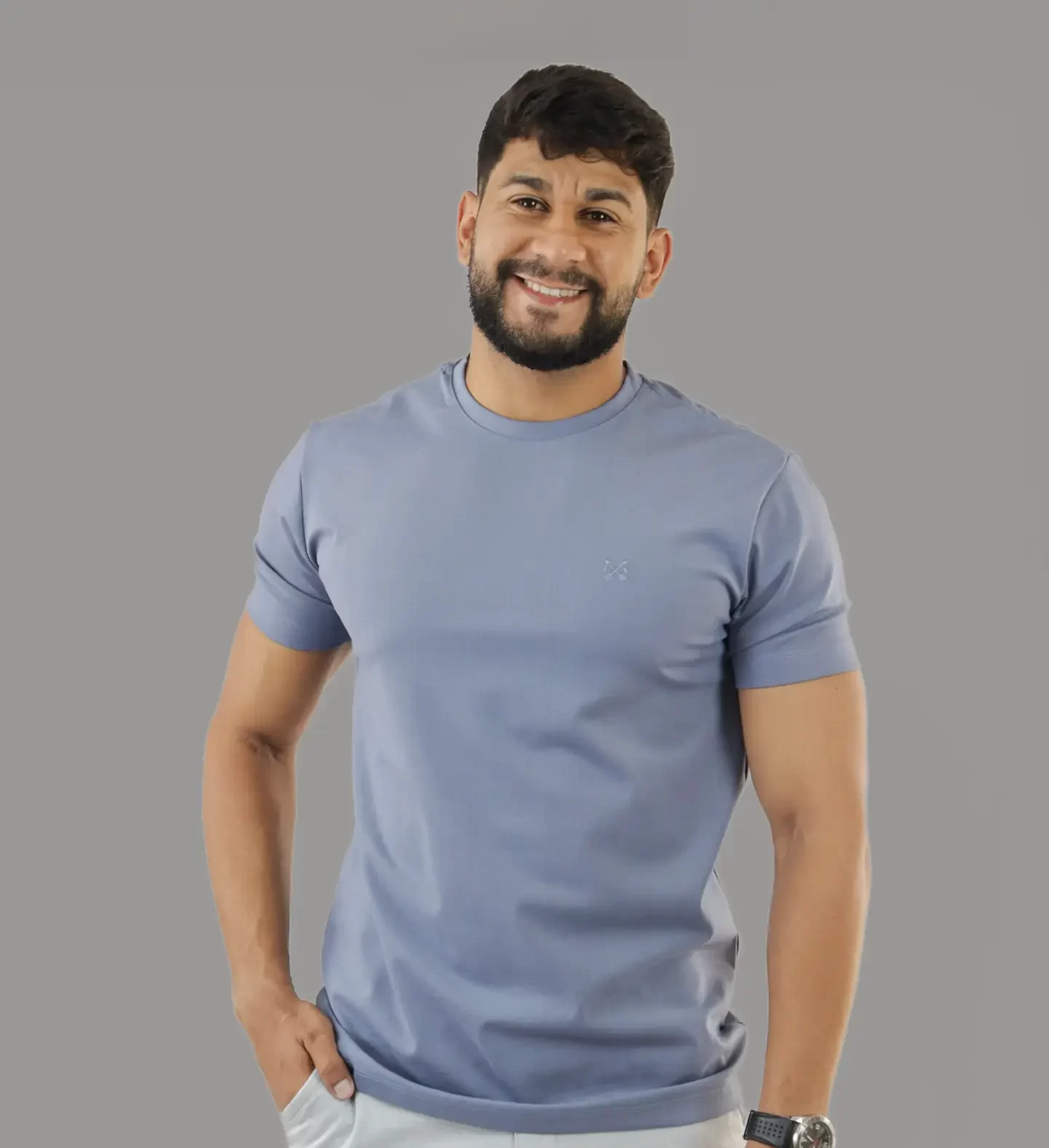 Bergamo cor azul infinito